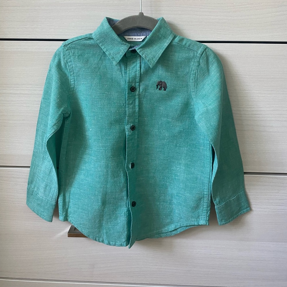 Janie and Jack long sleeve shirt